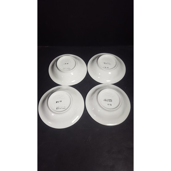 Ceramic majolica style bowl embossed grapes, leaves made in Italy tableware nwot - Picture 9 of 10